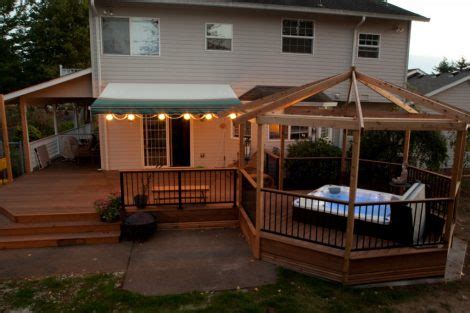 Hot tub gazebo ideas take on a whole new genre with the many temporary enclosures available for your use. 40+ Hot Tub Enclosure Ideas in 2020