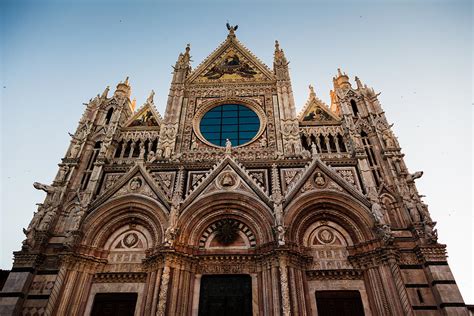 Siena Cathedral Of Saint Catherine Tuscany Italy