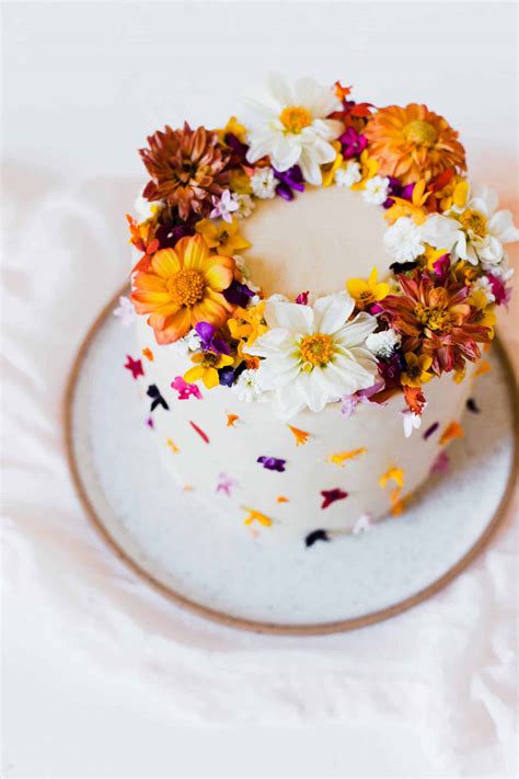 Tips For Using Edible Flowers On Cake A Beautiful Mess