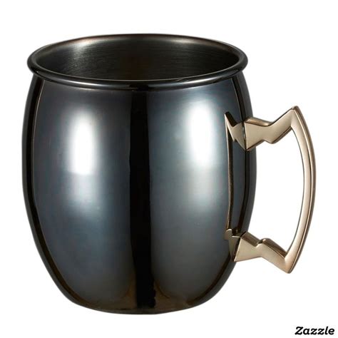 20 Oz Monogram Moscow Mule Mug W Brass Handle Zazzle Moscow Mule Mugs Mugs Set Mugs