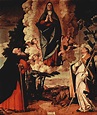 Großbild: Lorenzo Lotto: Pala di Asolo, Haupttafel, Szene: Maria ...