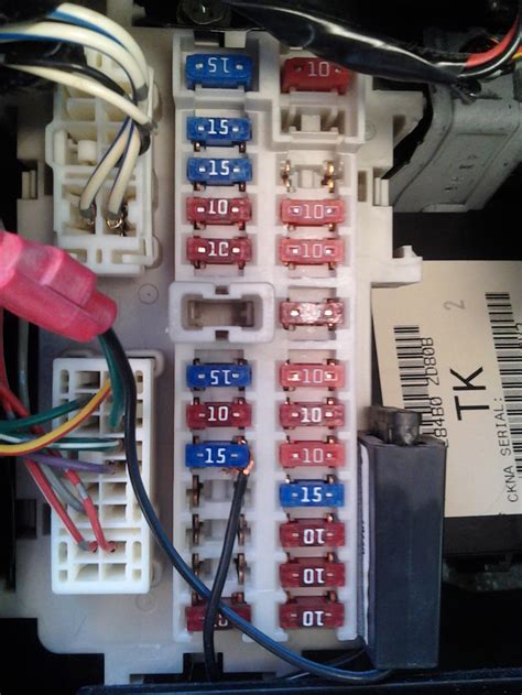 The ato and maxi fuses are installed on the fuse box panels. 2007 nissan xterra fuse box diagram