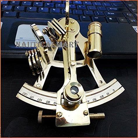 nautical maritime antique brass sextant marine astrolabe ships instrument t maritime antiques