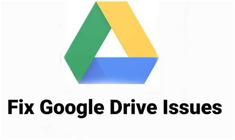 Fix Common Google Drive issues | Google drive, Google drive app, Google drive activities