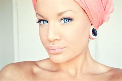 She S Beautiful Ear Tunnels Tunnels And Plugs Beautiful Person Big