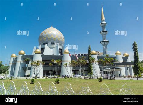 Masjid Negeri Sabah The Sabah State Mosque In Kota Kinabalu Malaysia