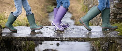 Kids Neoprene Lined Wellington Boots From Warm Wellies