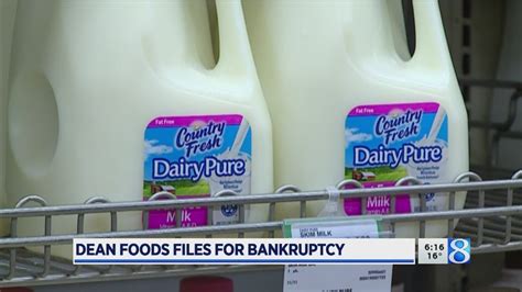 Dean Foods Files For Bankruptcy Youtube