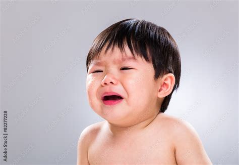 Little Boy Crying Stock Photo Adobe Stock