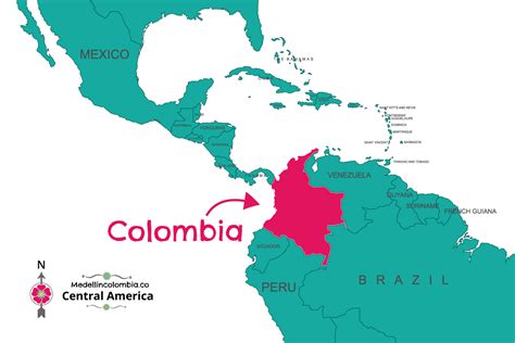 26 Colombia Map South America Online Map Around The World