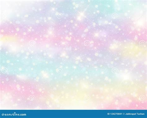 Galaxy Pastel Rainbow Glitter Background Draw Ultra