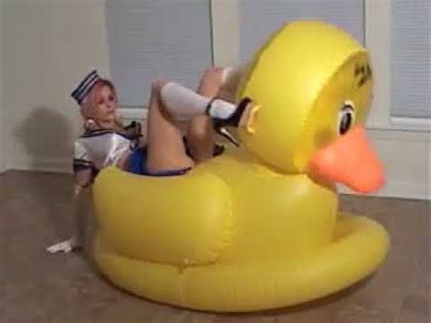 Emily Plays With Inflatables Duck YouTube