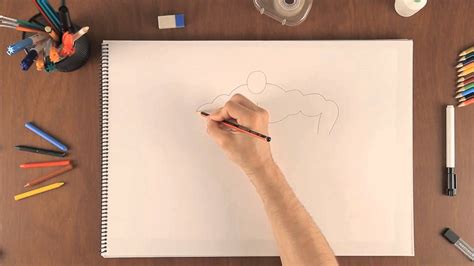 Cómo Dibujar Un Hombre Musculoso Aprende A Dibujar Como Un