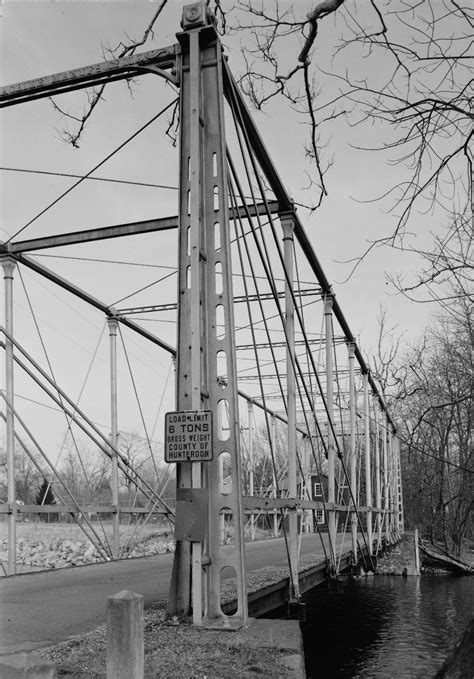 Fink Truss Bridge Hamden 1857 Structurae