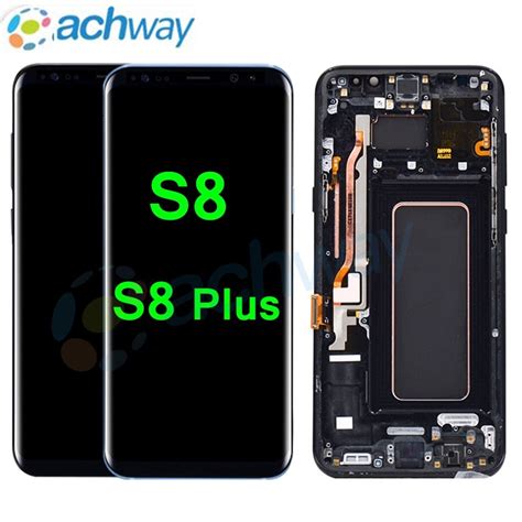 100 Original Work S8 Lcd Screen For Samsung S8s8 Plus G950 G955 Lcd