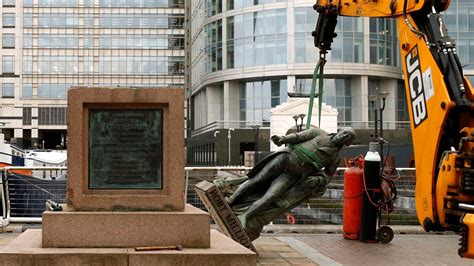 George Floyd Protests More Statues Come Down After Slave Traders