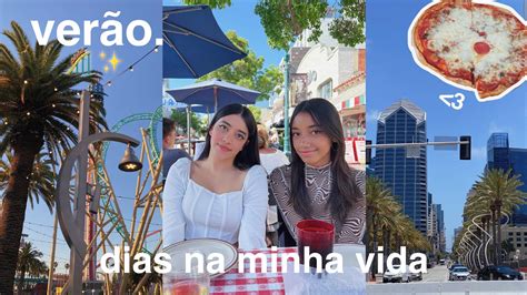 Vlog Dias De Verão Na Minha Vida Parque Viagem Amiga Virtual Youtube