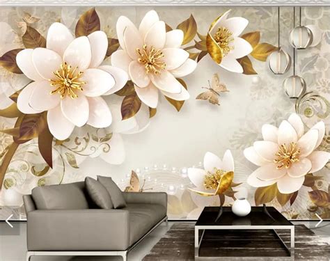 Flower Mural Wallpaper