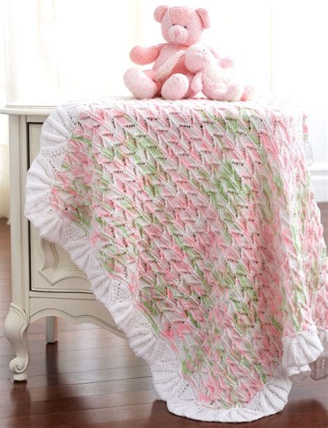 10 Baby Blankets In Bernat Yarns Loveknitting