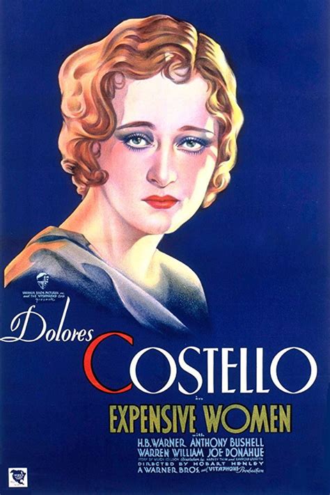 Expensive Women 1931 Dolores Costello Hb Warner Warren William