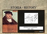 Autografo • Firma Federico III di Sassonia • Scriposigns