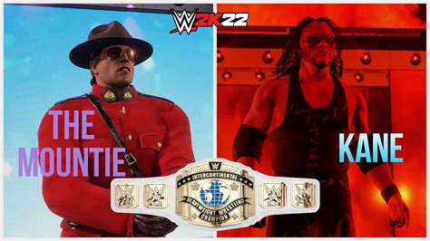 The Mountie Vs Kane WWE Intercontinental Championship Tournament