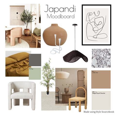 Assignment 3 Japandi Interior Design Mood Board By Jendabkim In 2023