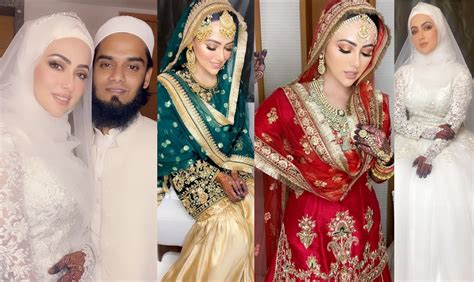 Exclusive Wedding Photoshoot Of Sana Khan And Mufti Anas Health Fashion