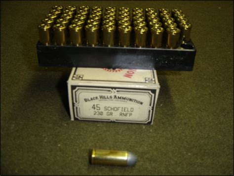 New Box Of 45 Schofield Revolver Ammo