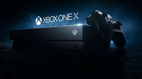 Sfondi Xbox One X Bir Video Oyun Konsolu Olan Xbox One X Oyunlar N Za