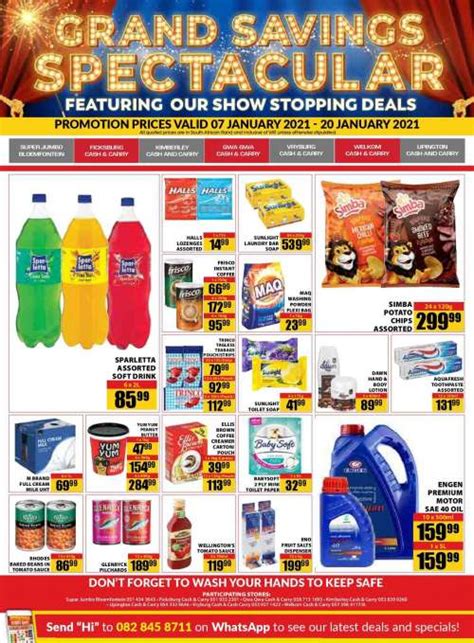 Jumbo Cash And Carry Bloemfontein 230 Church Street Hamilton