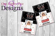 Taylor Swift Backstage Pass VIP style by OneEightyTwoDesigns