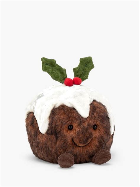 Jellycat Amuseable Christmas Pudding Soft Toy Christmas Plush