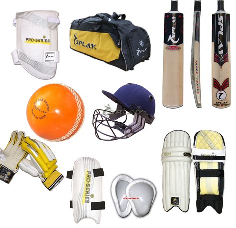 Pro Cricket Complete Kit Set Bat Ball Pads Gloves Helmet Legguard Pad