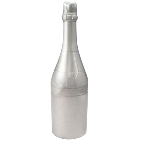 Silver Champagne Bottle At 1stdibs Silver Bottle Champagne Silver