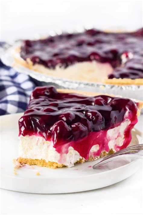 No Bake Blueberry Cheesecake Mama Loves Food