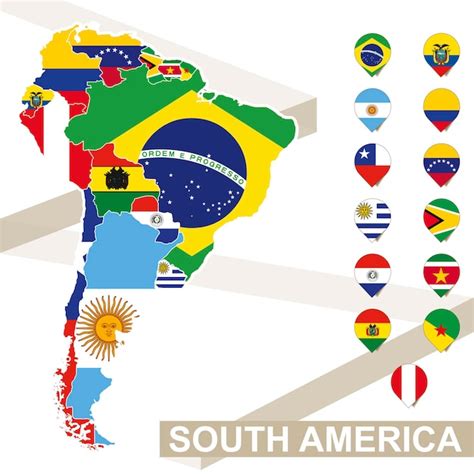 America Do Sul Mapa Bandeiras Da America Do Sul Png Transparente Gratis My Xxx Hot Girl