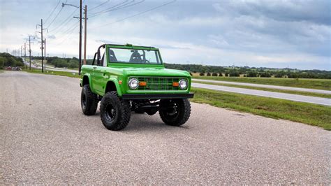 Green Bronco Old Ford Bronco Early Bronco Bronco Sports