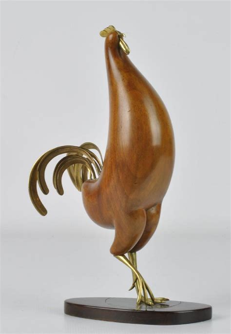 Hagen is a city in the green, 42 percent of its area are covered by woods and forests, and four rivers meet on the city grounds, the rivers ruhr, lenne, volme and ennepe. Karl Hagenauer Modernistic Rooster Sculpture | Sculpture ...