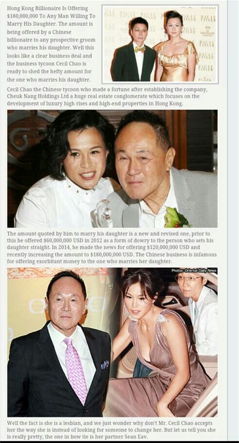hong kong billionaire is offering 180m for any one who marries his daughter celebrities nigeria