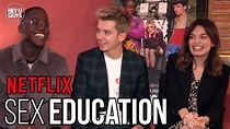 Sex Education | Asa Butterfield, Emma Mackey & Ncuti Gatwa on Netflix's ...