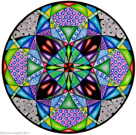 Geometry Symmetry Mandala Circle Tesselation Artshare Pattern