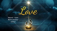 Advent Love - YouTube
