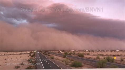 Yuma County Az Massive Haboob Wall Of Dust Storm 792018 Yuma