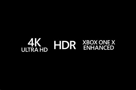 Look For These Xbox One X Logos To Know Youre Getting Enhanced 4k And Hdr Games The Verge