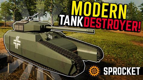 New Modern German Anti Tank Ruins Sprocket Tank Gameplay Youtube