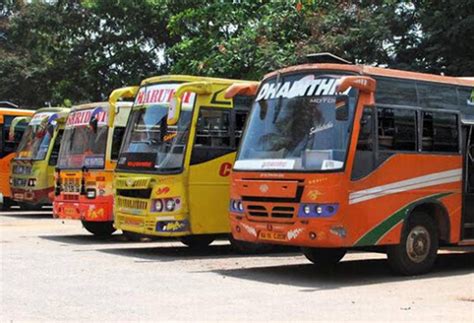 Mangalore Today Latest Main News Of Mangalore Udupi Page Private Buses To Remain Off Road