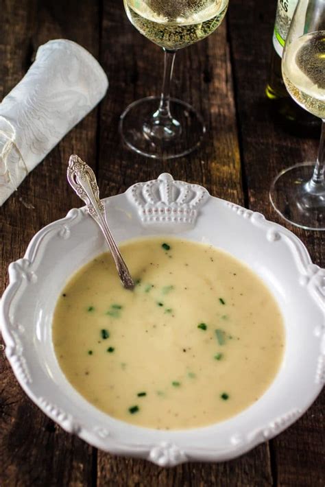 Classic Vichyssoise Soup Olivias Cuisine