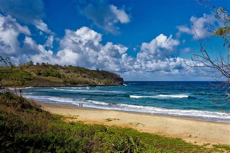 Secluded Beach Kauai Photograph By John Meo