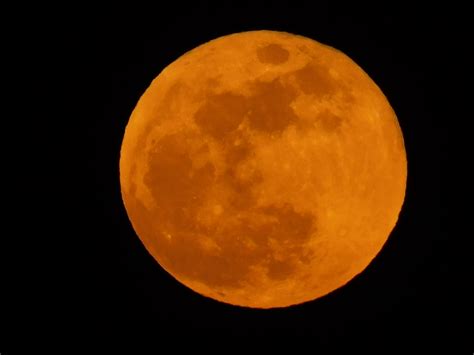 Luna Llena Roja Ésta Fotografía La Realicé El 31 De Enero Flickr